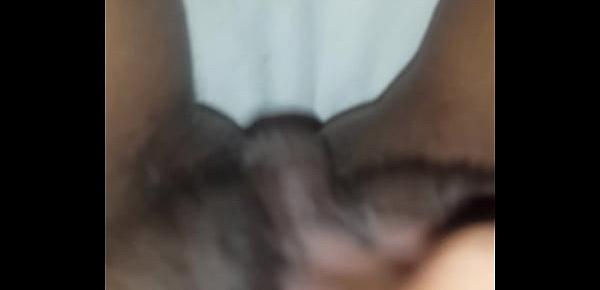  Brown bunny gf rubbing her wet pussy